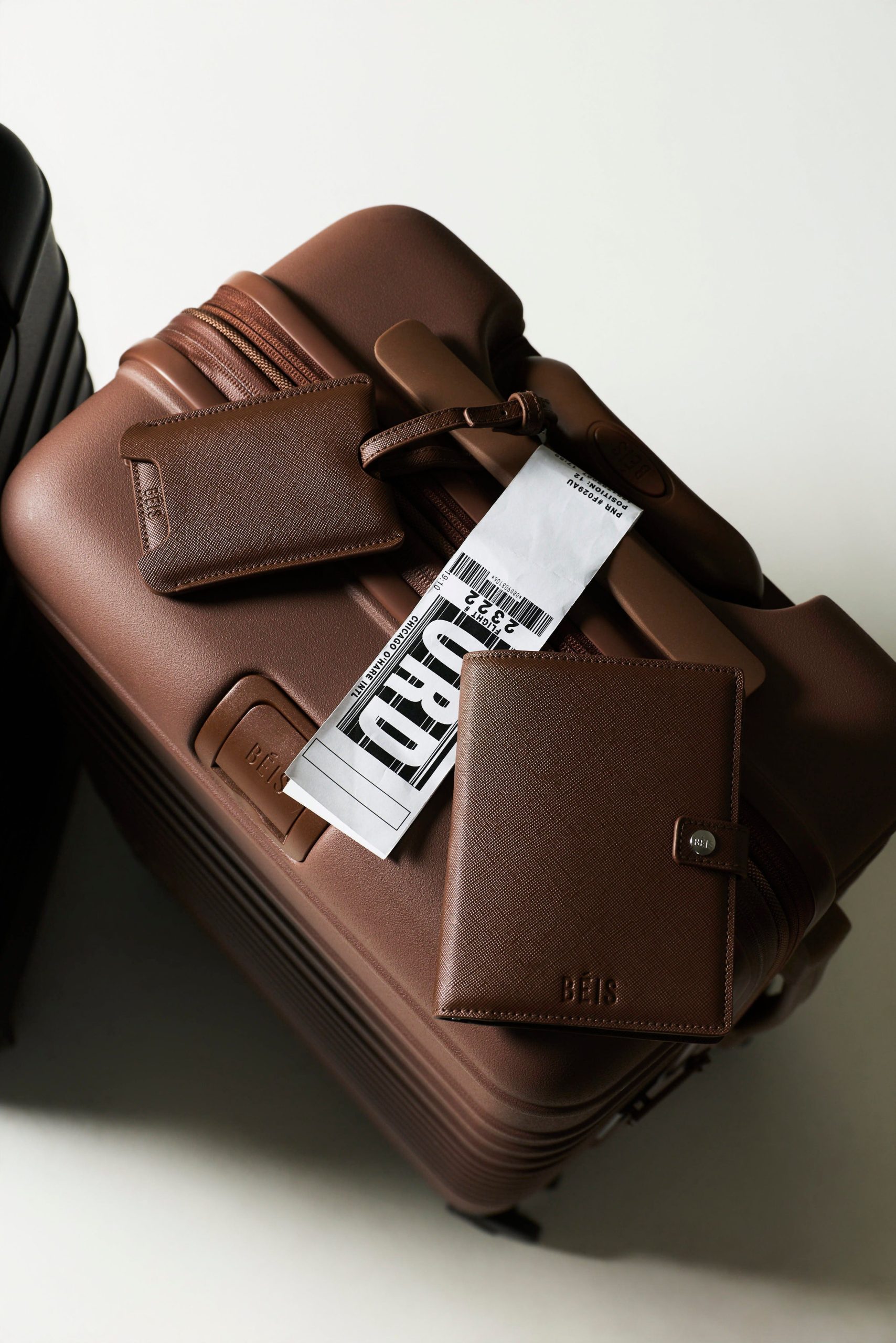 The Passport & Luggage Tag Set in Maple - Image 2